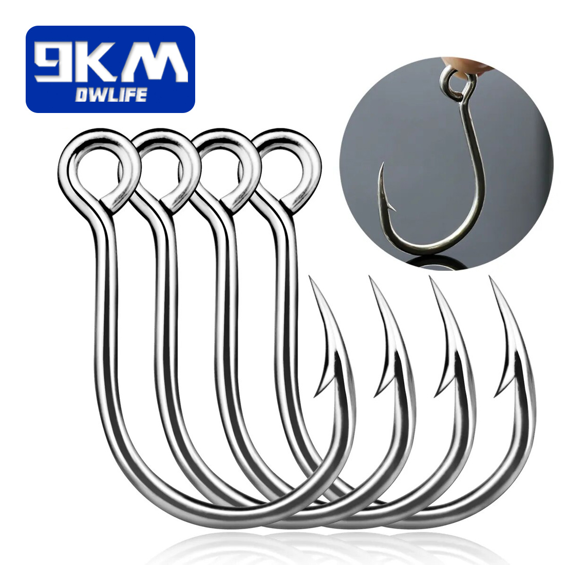 Fishing Hook Assortment - 9KM Fishing Hooks 25Pcs Jig Hook
