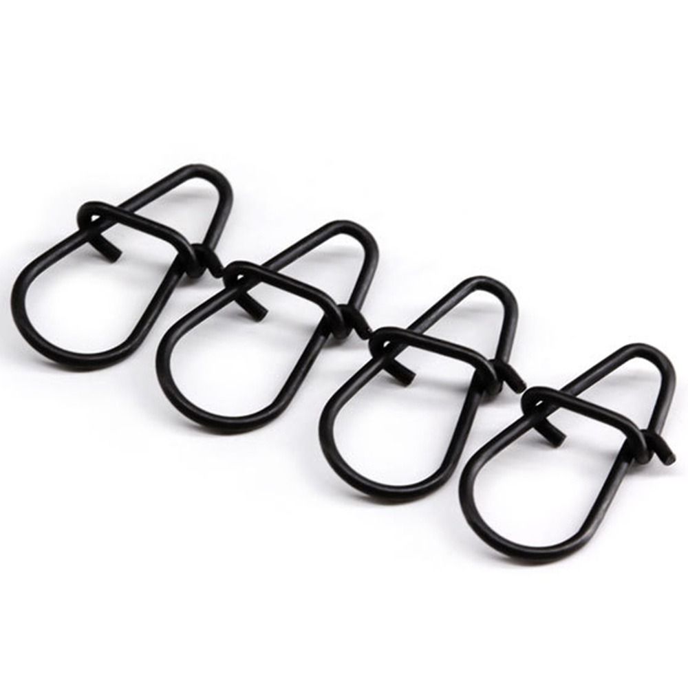 100Pcs/lot Matte black Snap Fi - Fishing Hook Box recension och pris