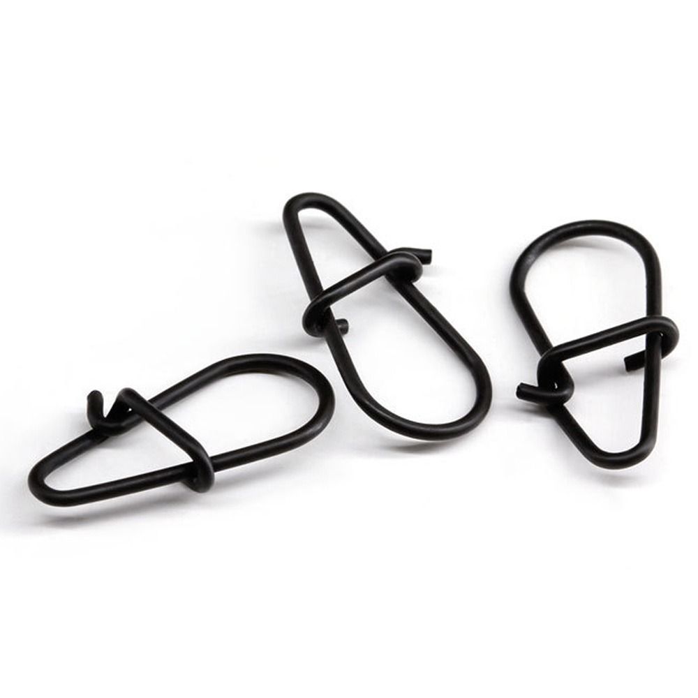 100Pcs/lot Matte black Snap Fi - Fishing Hook Box recension och pris