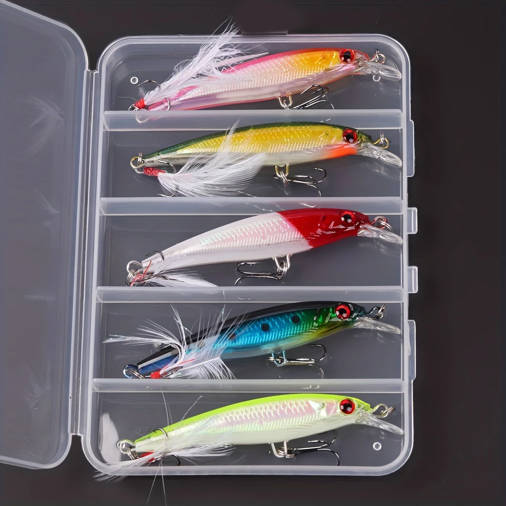 Laser 3D Eyes Bionic Minnow Fi - Fishing Hook Box recension och pris
