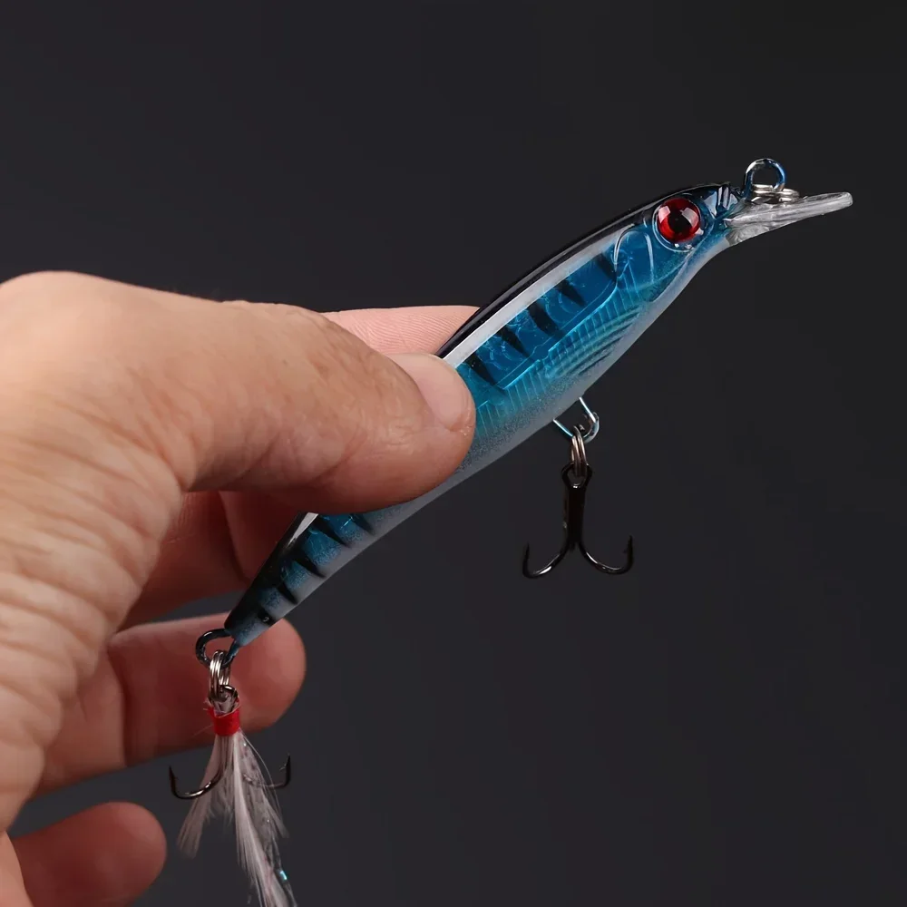 Laser 3D Eyes Bionic Minnow Fi - Fishing Hook Box recension och pris