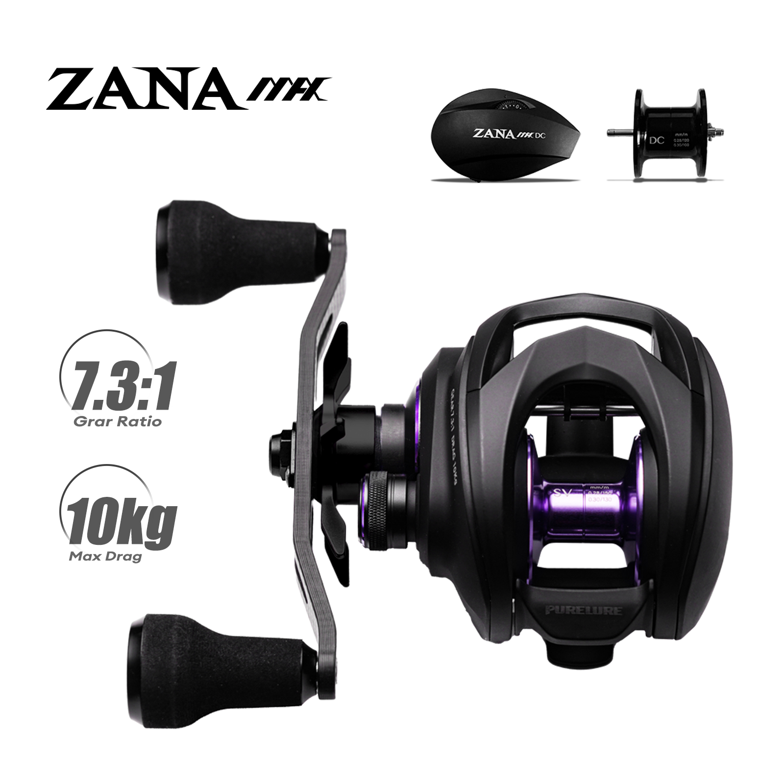 PURELURE ZANA MAX 10KG SV+DC D - Kastking Reel Zephyr recension och pris