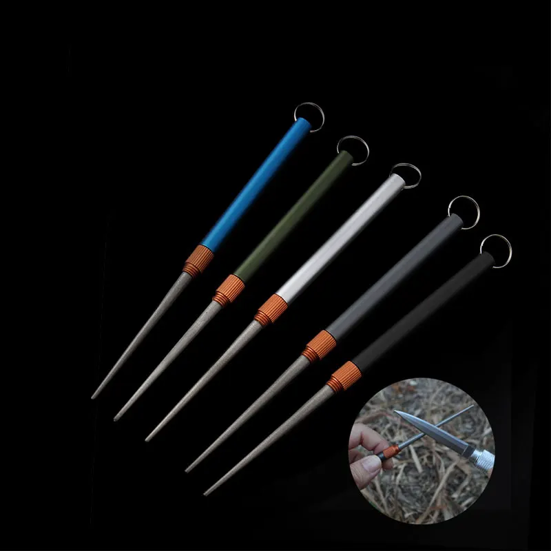 Outdoor Matte Mini EDC Knife S - Fishing Hook Sharpener recension och pris