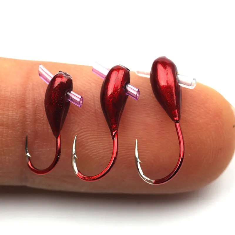 10/20PCS Winter Ice Fishing Ho - Fishing Hook Barbless recension och pris