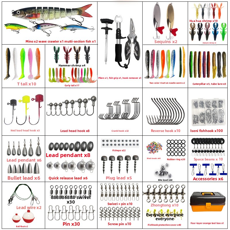 Large Four-Layer Outdoor Fishi - Fishing Hook Box recension och pris