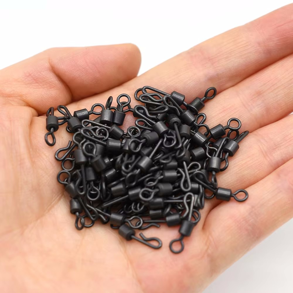 MNFT 25/50/100Pc 4# Bearing Sw - Fishing Hook Stainless Steel recension och pris