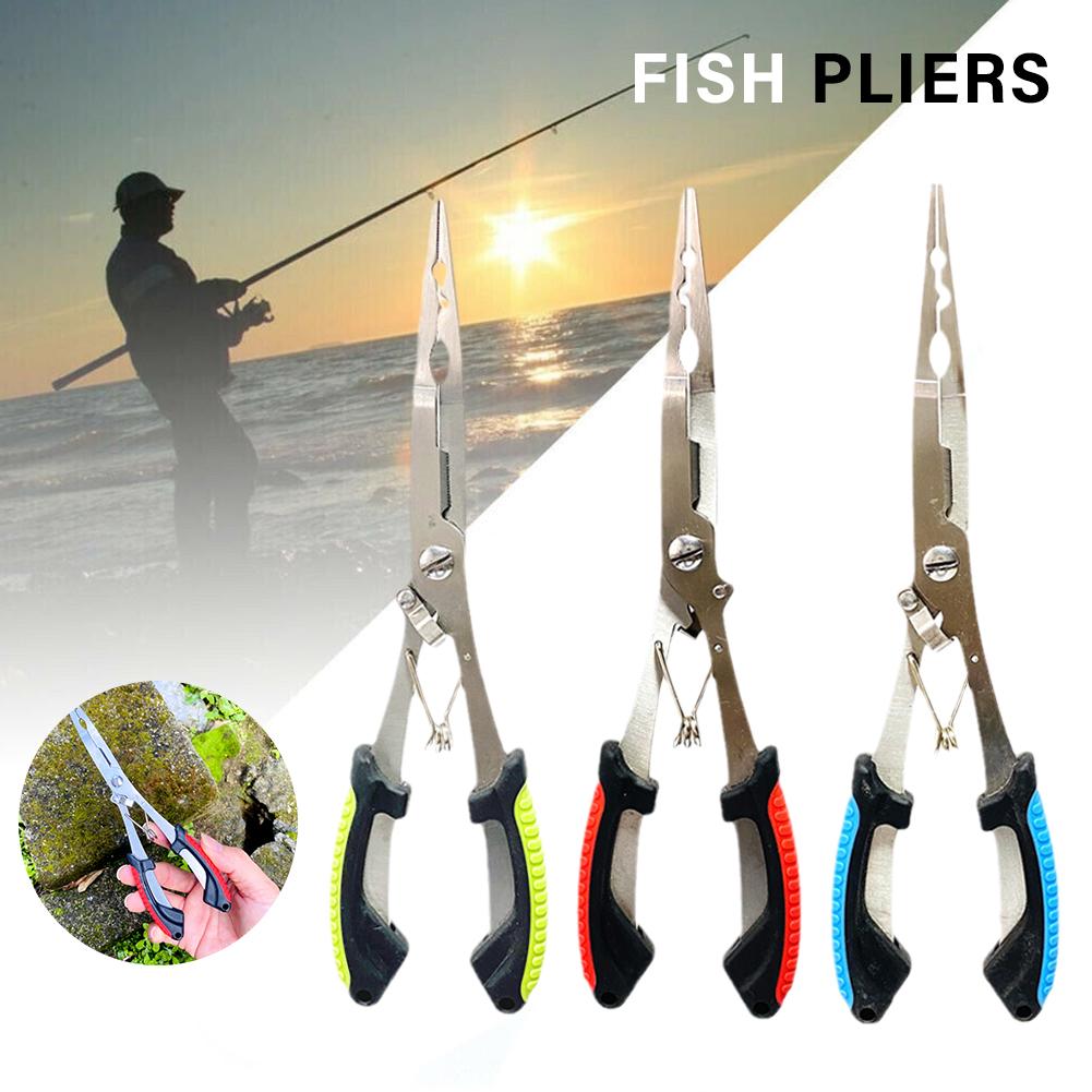 Stainless Steel Fishing Pliers - Fishing Hook Sharpener recension och pris