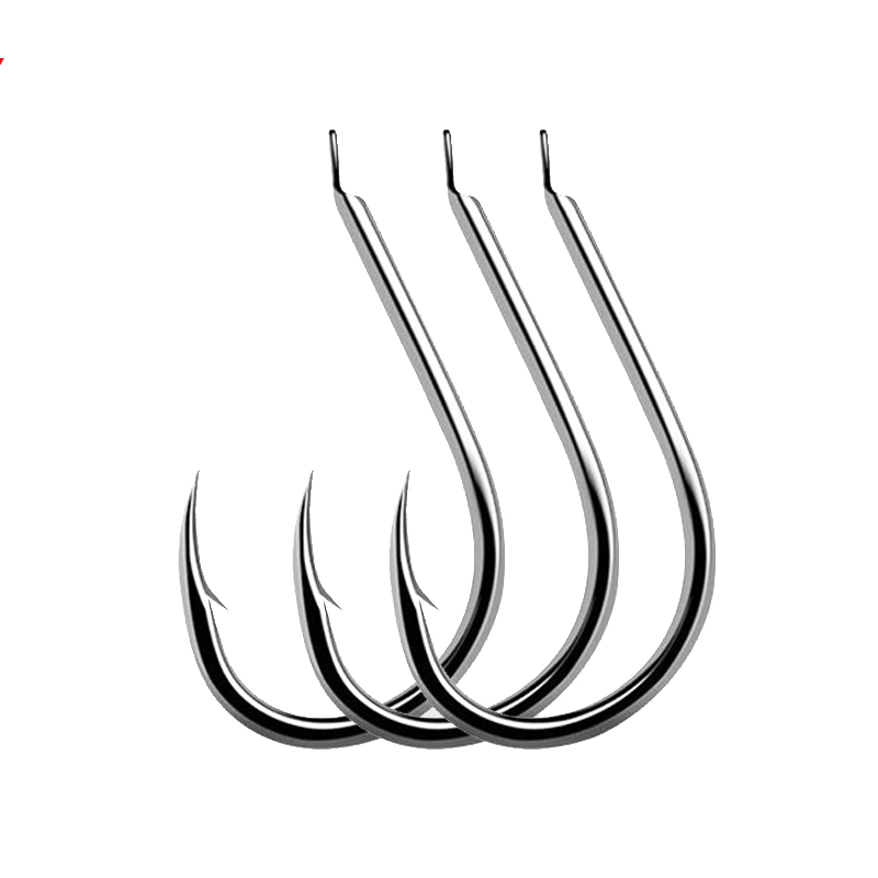 100pcs/Lot 7 Size Barbed Fishi - Fishing Hook Circle recension och pris