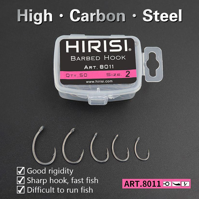 {YY30} Hirisi 50 Pcs Boxed Hoo - Fishing Hook Box recension och pris
