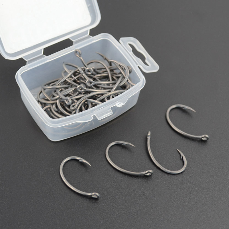New Hirisi 50pcs Boxed Hooks B - Fishing Hook Box recension och pris
