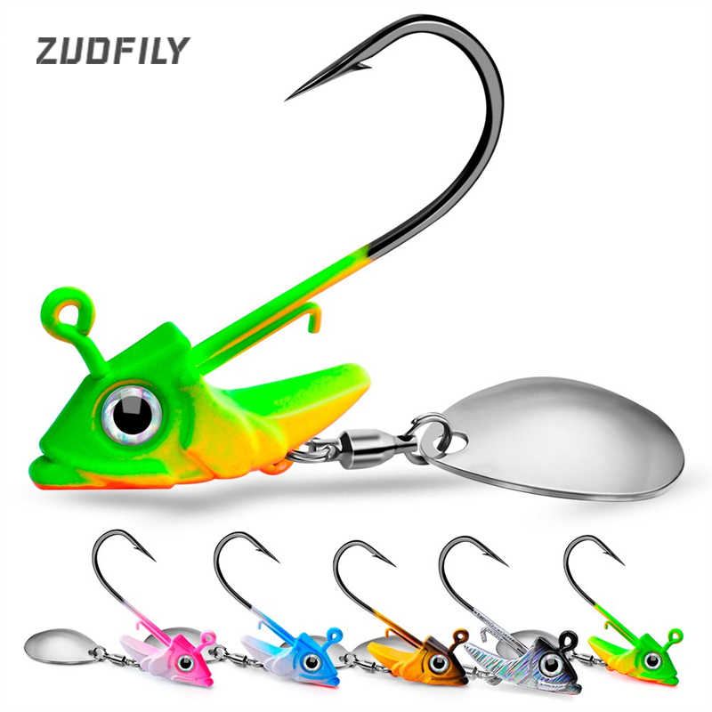 7g 10g 15g Lead Head Jig Hook  - Fishing Hook Circle recension och pris