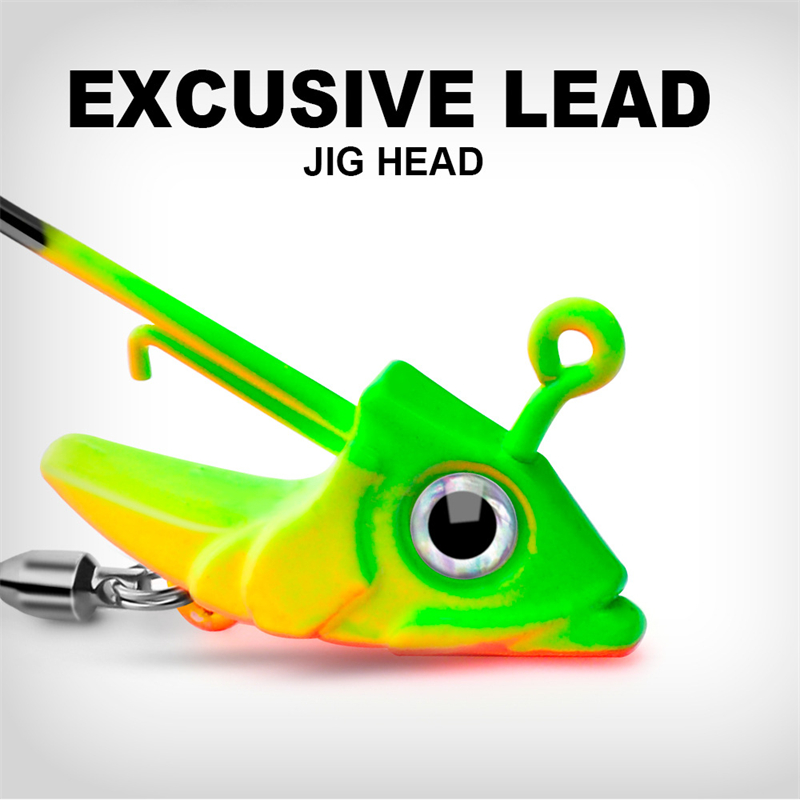 7g 10g 15g Lead Head Jig Hook  - Fishing Hook Circle recension och pris