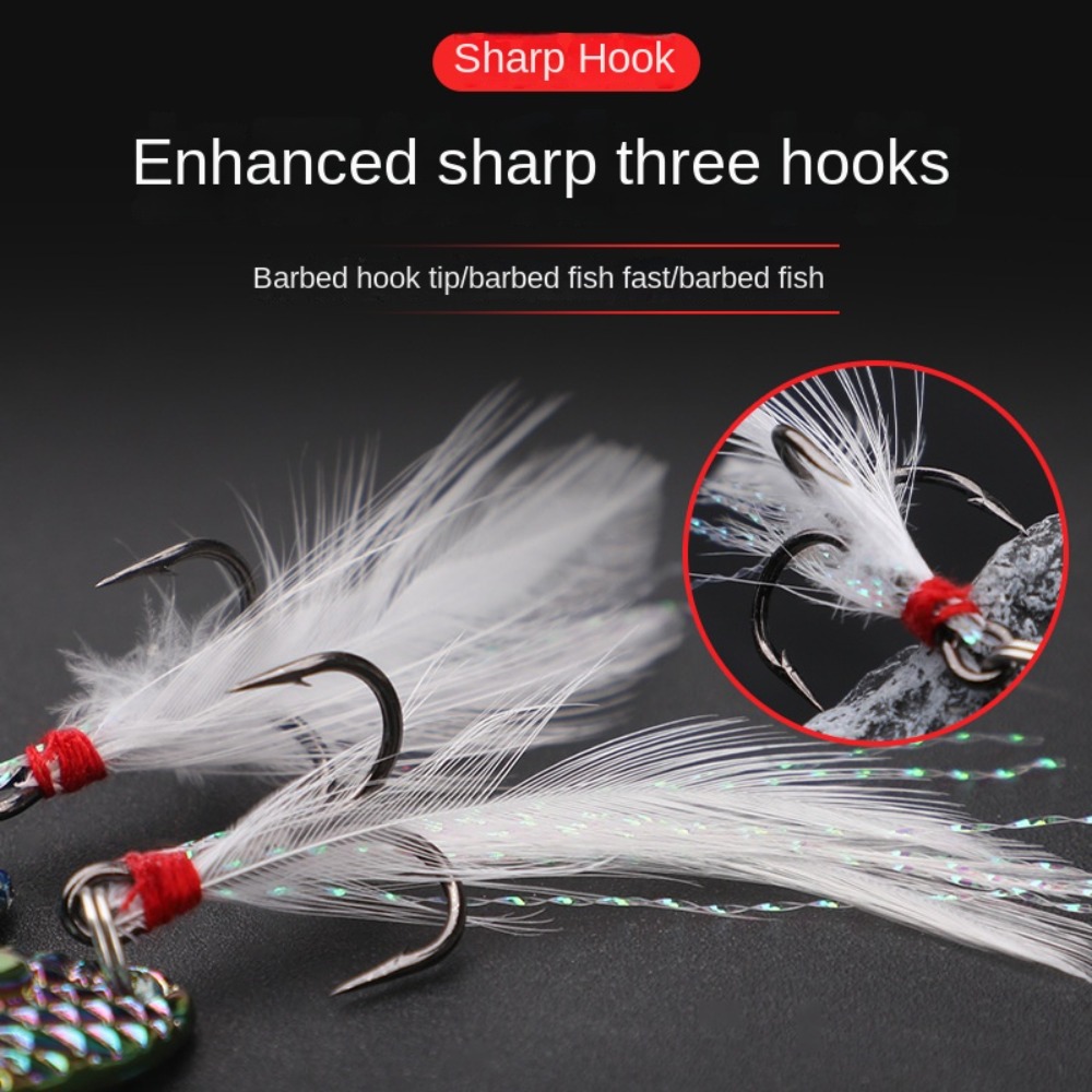 Fishing Accessories Metal Fish - Fishing Hook Treble recension och pris