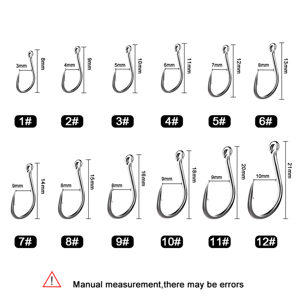 FTK 50-100pcs Gold Fishing Hoo - Fishing Hook Circle recension och pris