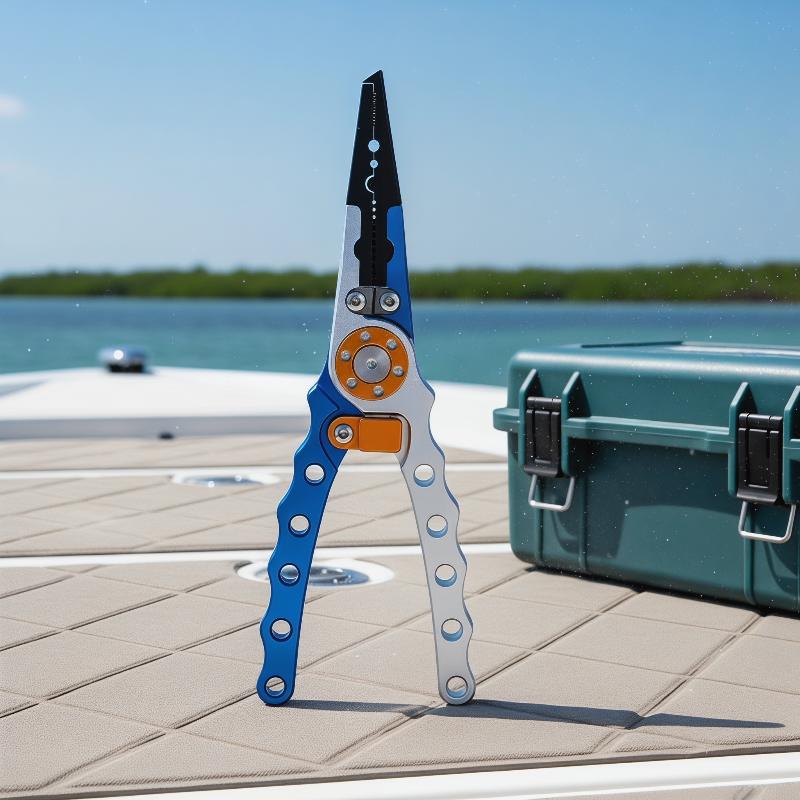 Aluminum Alloy Fishing Pliers  - Fishing Hook Sharpener recension och pris
