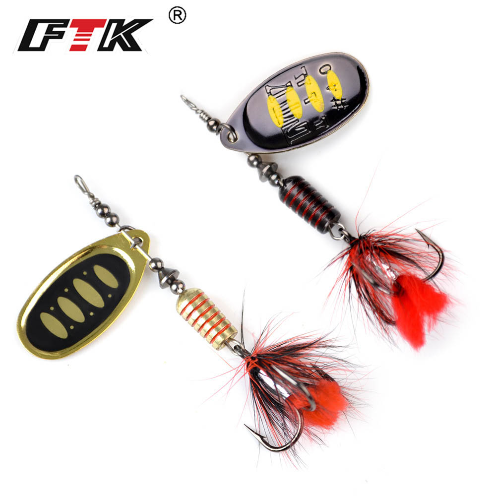 NGB 1pcs Spinner Bait Spoon Lu - Fishing Hook Treble recension och pris
