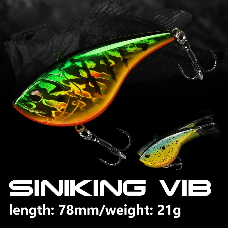 21g/78mm VIB Fishing Lure Arti - Fishing Hook Treble recension och pris