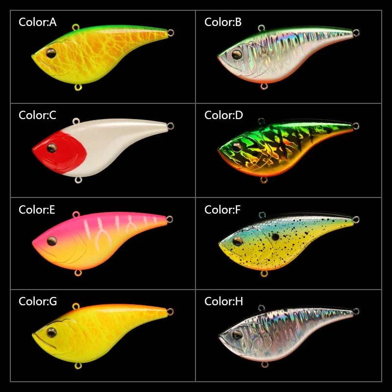 21g/78mm VIB Fishing Lure Arti - Fishing Hook Treble recension och pris