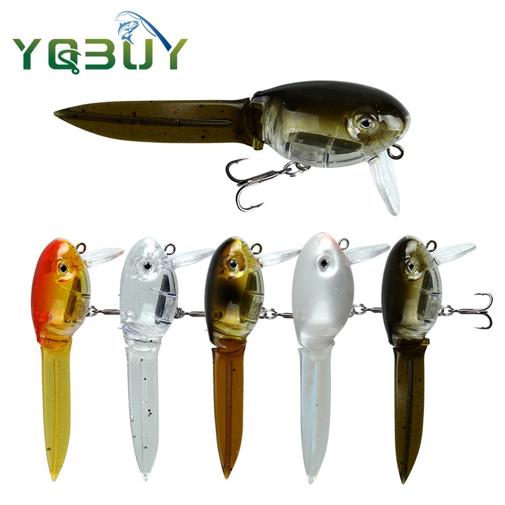 1pcs Tadpole Hard Bait Fishing - Fishing Hook Treble recension och pris